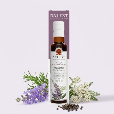 NAT EXT Vitex Agnus-Castus (Hayıt Civanperçemi Biberiye) Karışık Bitkisel Ekstrakt 250ml