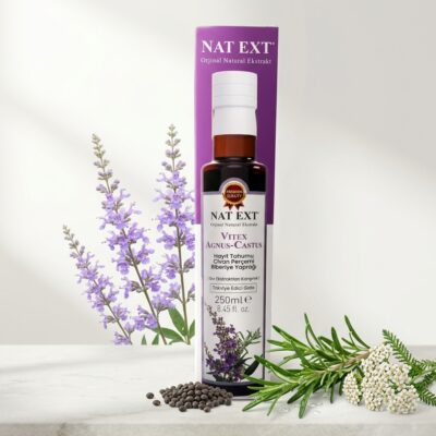 NAT EXT Vitex Agnus-Castus (Hayıt Civanperçemi Biberiye) Karışık Bitkisel Ekstrakt 250ml - Görsel 3