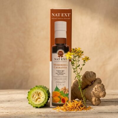 NAT EXT Momordica Charantia (Kudret Narı, Zencefil, Sarı Kantaron, Aynısefa) Karışık Bitkisel Ekstrakt 250ml - Görsel 4