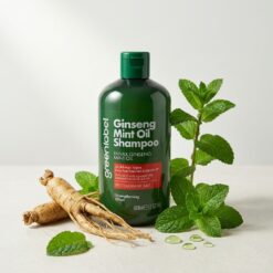 greenlabel Ginseng mint oil shampoo 2 - Greenlabel Ginseng & Nane Yağı Özlü Şampuan 400ml