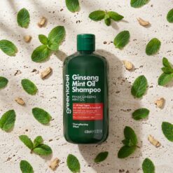 greenlabel Ginseng mint oil shampoo 4 - Greenlabel Ginseng & Nane Yağı Özlü Şampuan 400ml