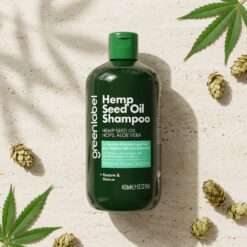 greenlabel Hemp seed oil shampoo 4 - Greenlabel Kenevir Tohumu Yağlı Şampuan 400ml
