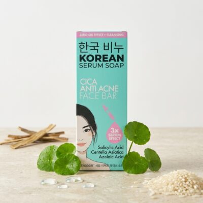 Greenlabel Korean Serum Soap: Cica Anti Acne Face Bar
