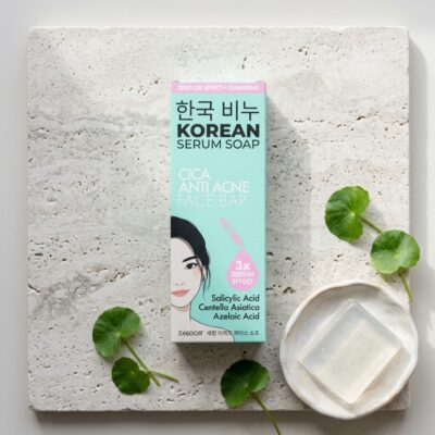 Greenlabel Korean Serum Soap: Cica Anti Acne Face Bar Greenlabel Korean Serum Soap: Cica Anti Acne Face Bar - Görsel 4