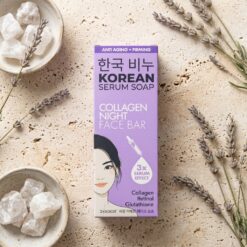 korean collagen night 4 - Greenlabel Korean Serum Soap: Collagen Night Face Bar