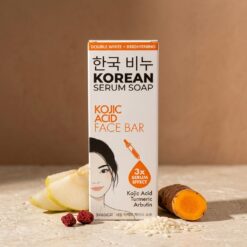 Greenlabel Korean Serum Soap: Kojic Acid Face Bar