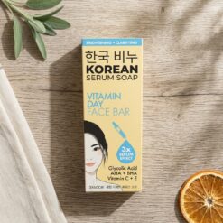 korean vitamin day 4 - Greenlabel Korean Serum Soap: Vitamin Day Face Bar