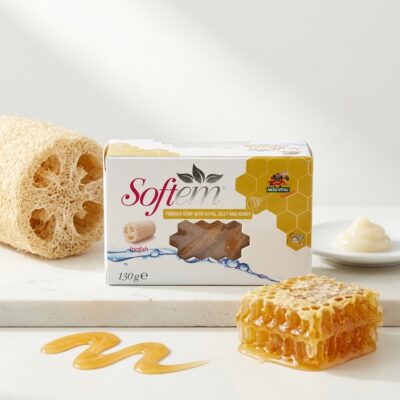 Softem Arı Sütlü Ballı Lifli Sabun 130gr